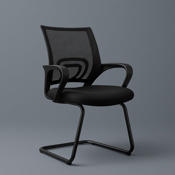 Kepler Brooks Crux Visitor Chair with Metal Frame