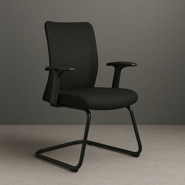 Kepler Brooks Elara Visitor Chair with Metal Frame