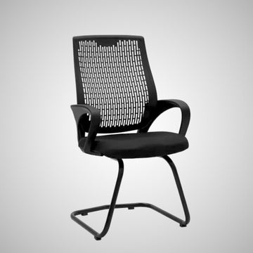 Kepler Brooks Luxe Visitor Chair with Metal Frame