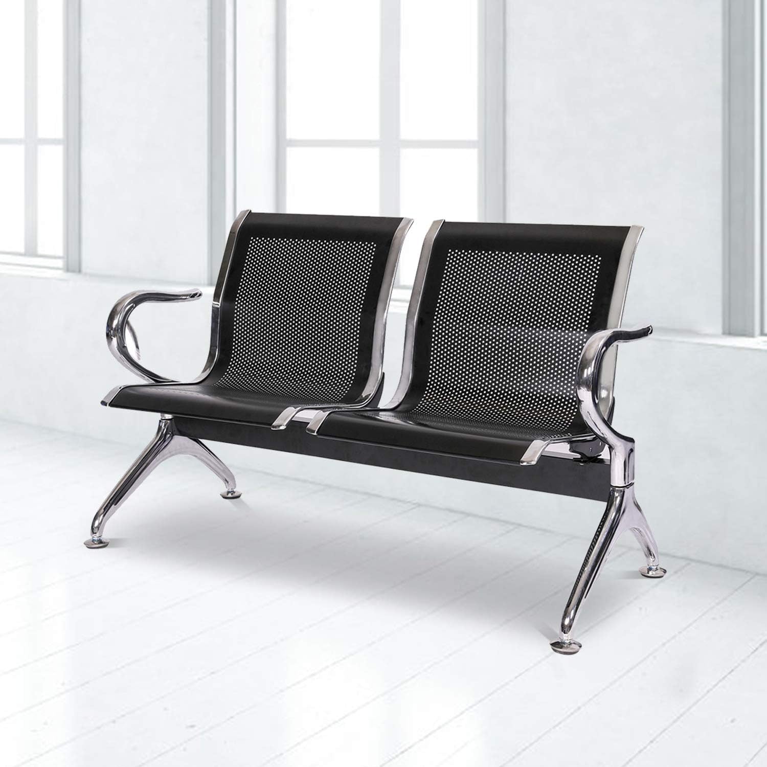 Kepler Brooks Elevate Waiting Chair with Heavy Metal Body