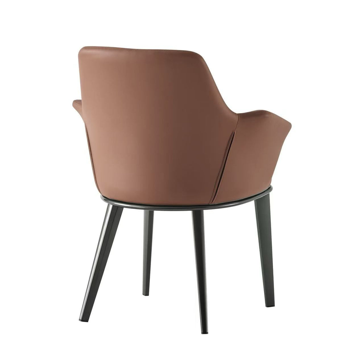 Kepler Brooks Mocha Premium Cafeteria Dining Chair ( Brown )