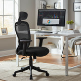 Kepler Brooks Zenith High Back Mesh Office Chair (Black)