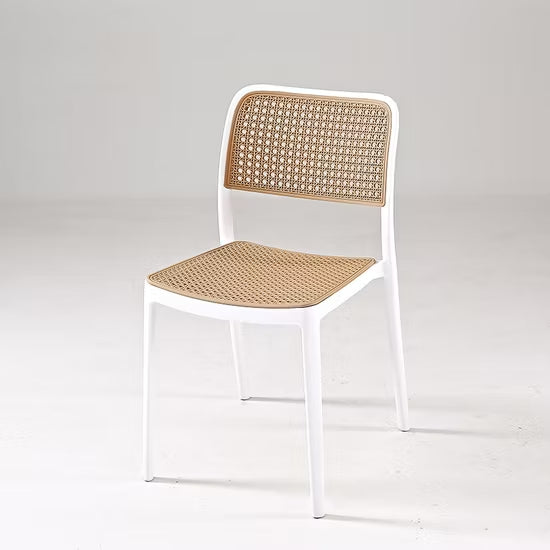 Kepler Brooks Zen Rattan Cafeteria Dining Chair