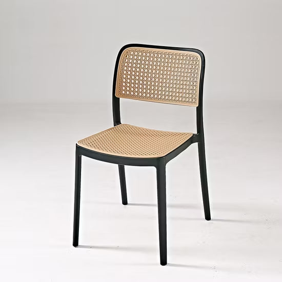 Kepler Brooks Zen Rattan Cafeteria Dining Chair