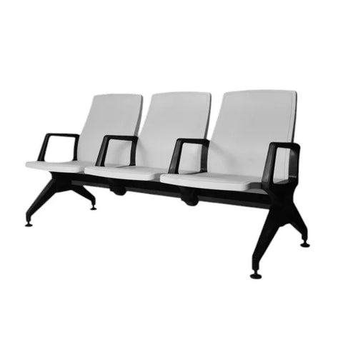 Kepler Brooks Portico 3 Seater Waiting Chair with Arms