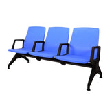 Kepler Brooks Portico 3 Seater Waiting Chair with Arms
