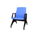 Kepler Brooks Portico 3 Seater Waiting Chair with Arms