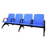 Kepler Brooks Portico 3 Seater Waiting Chair with Arms