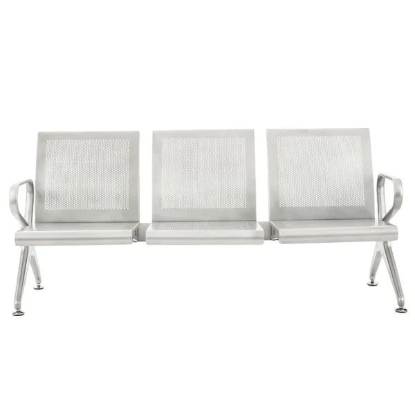 Kepler Brooks Trinity 3 Seater Waiting Chair with Arms