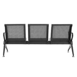 Kepler Brooks Trinity 3 Seater Waiting Chair with Arms