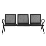 Kepler Brooks Trinity 3 Seater Waiting Chair with Arms