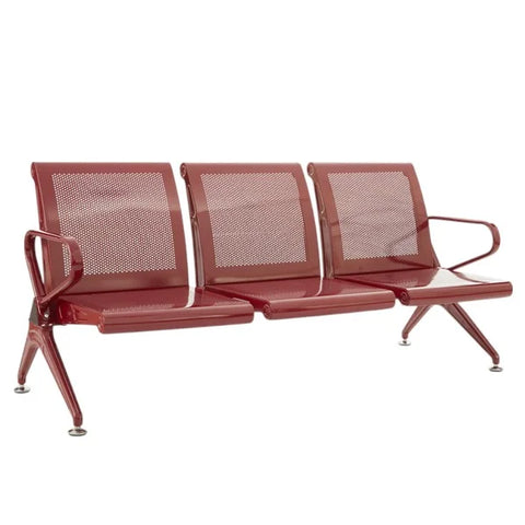 Kepler Brooks Trinity 3 Seater Waiting Chair with Arms
