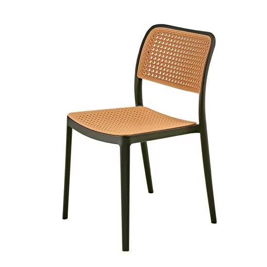 Kepler Brooks Zen Rattan Cafeteria Dining Chair