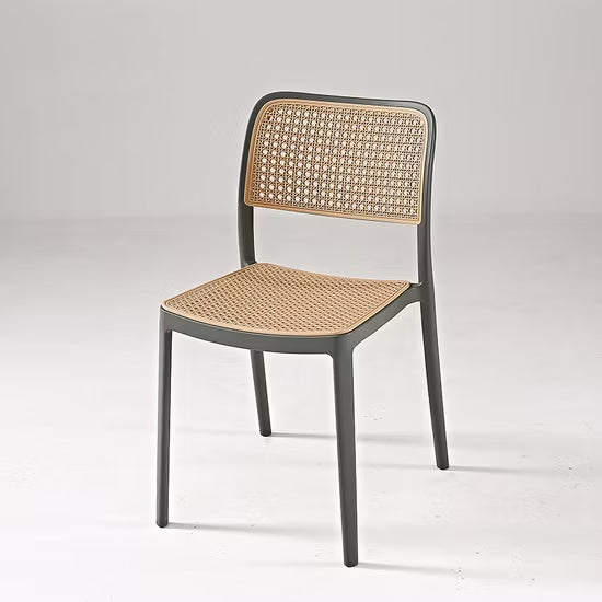 Kepler Brooks Zen Rattan Cafeteria Dining Chair