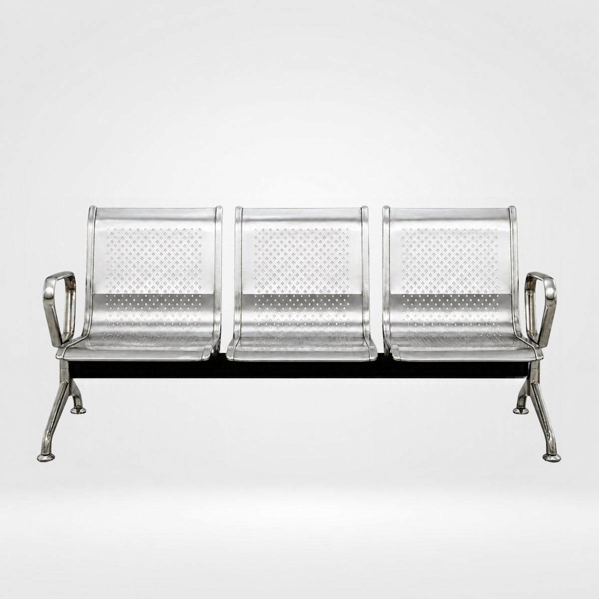 Kepler Brooks Elevate Waiting Chair ( Stainless Steel Frame )
