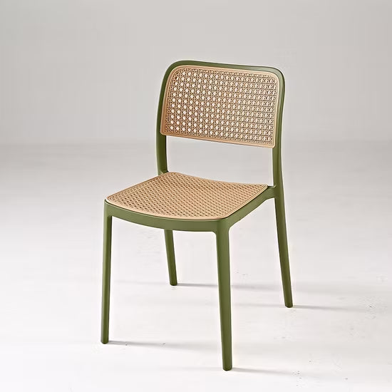 Kepler Brooks Zen Rattan Cafeteria Dining Chair