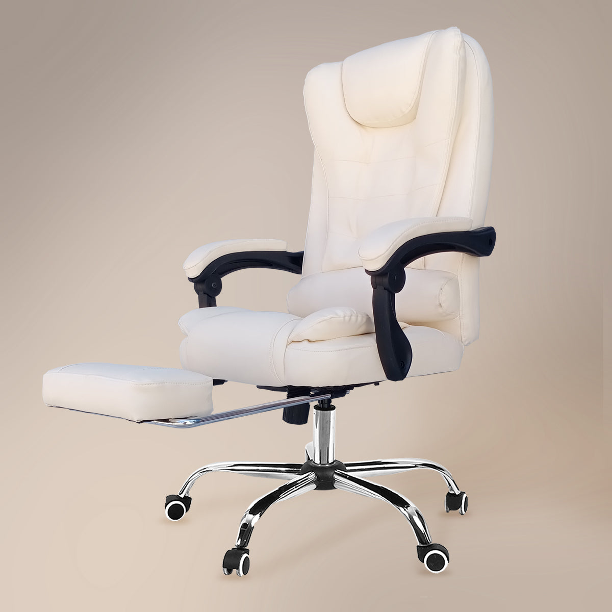 Kepler Brooks Italia High Back Leatherette ErgoSmart Office Chair