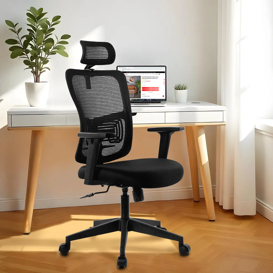 Kepler Brooks Ignis Ergonomic High Back Mesh Office Chair
