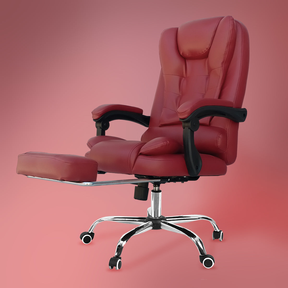 Kepler Brooks Italia High Back Leatherette ErgoSmart Office Chair
