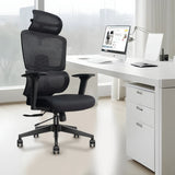 Kepler Brooks Imperia High Back Mesh Office Chair (Black)