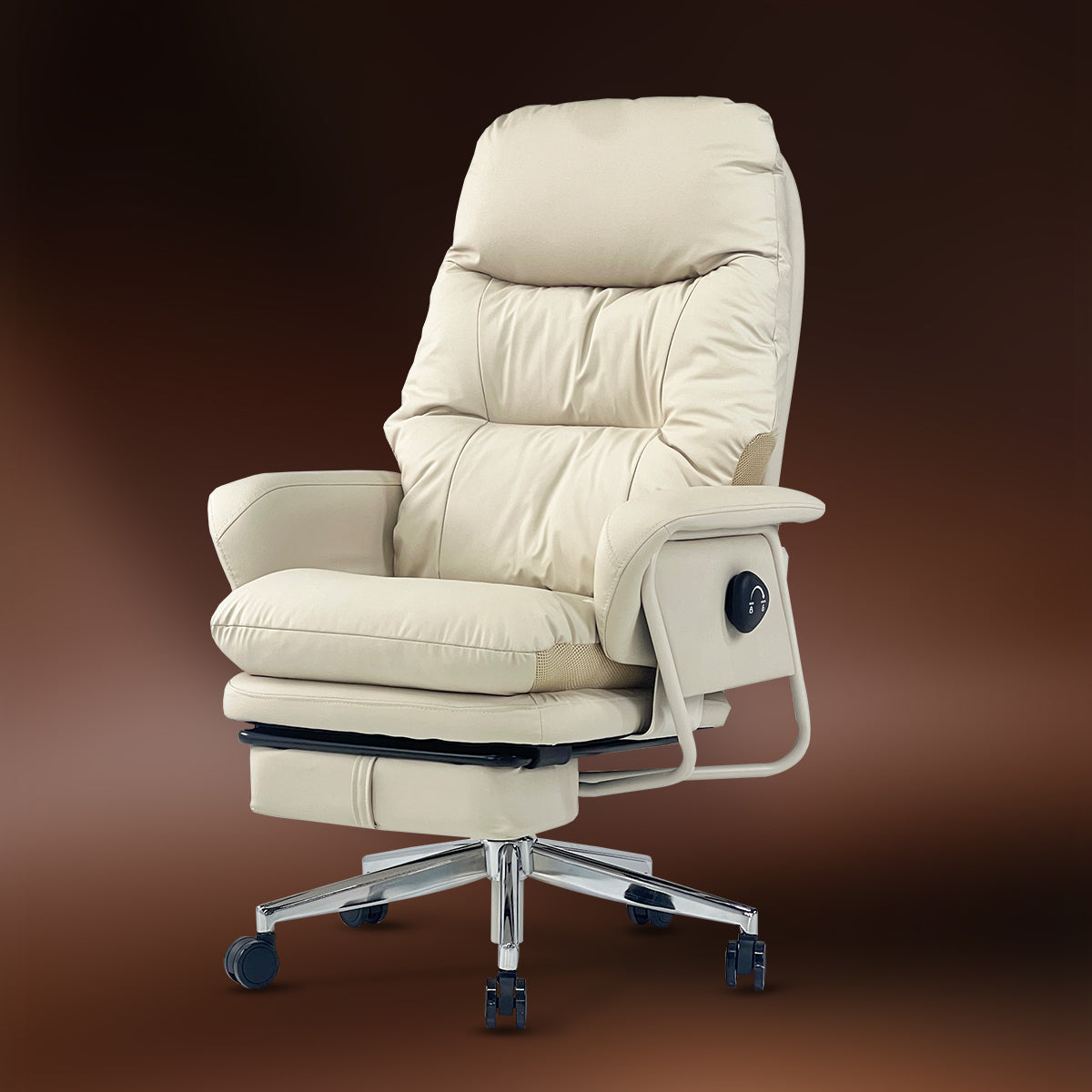 Kepler Brooks Divine High Back Premium Composite Leather Ergosmart Office Chair