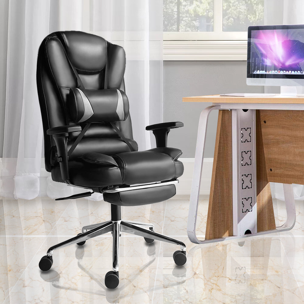 Kepler Brooks Italia Pro High Back Leatherette Ergosmart Office Chair