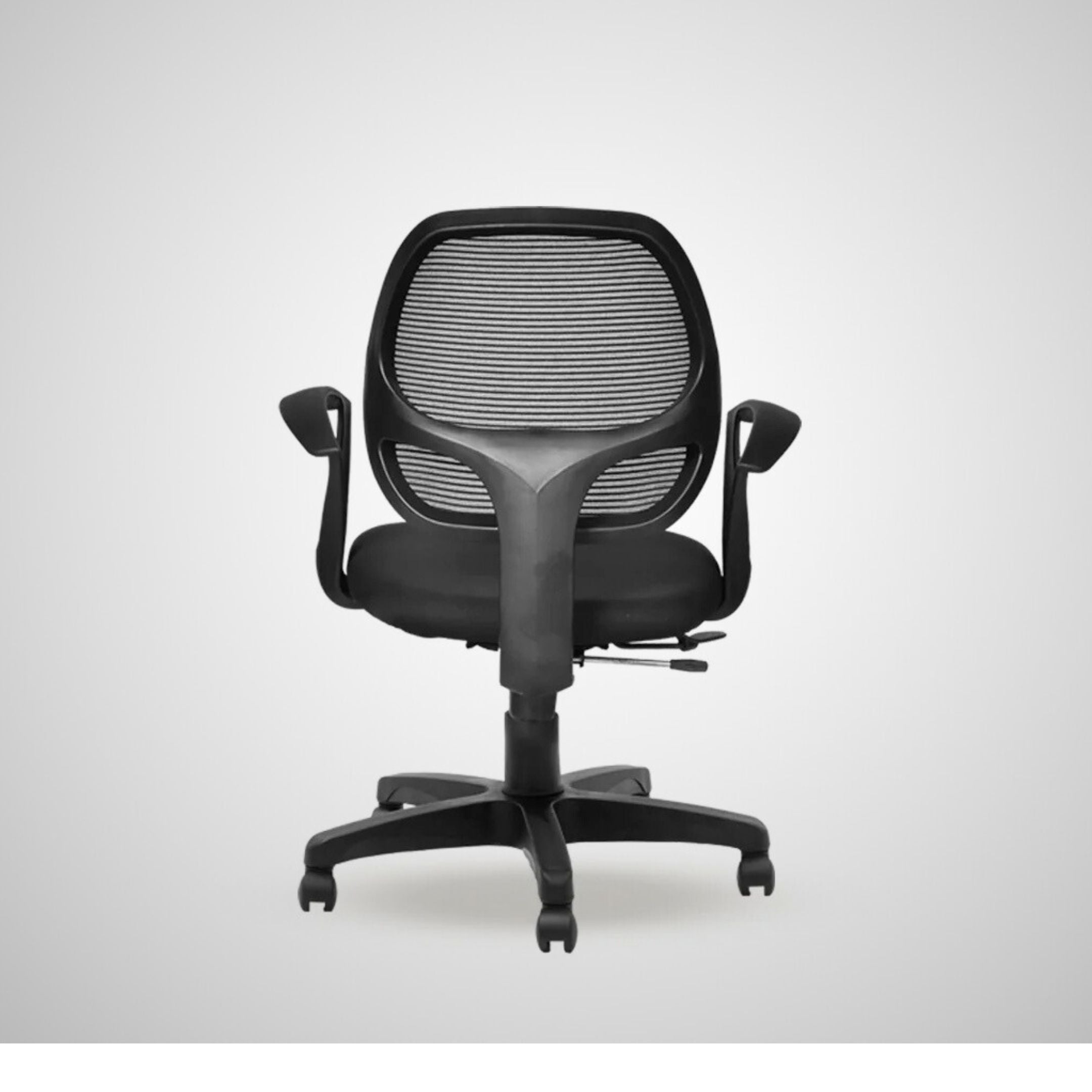 Kepler Brooks Axel Mid Back Mesh Office Chair (Black)