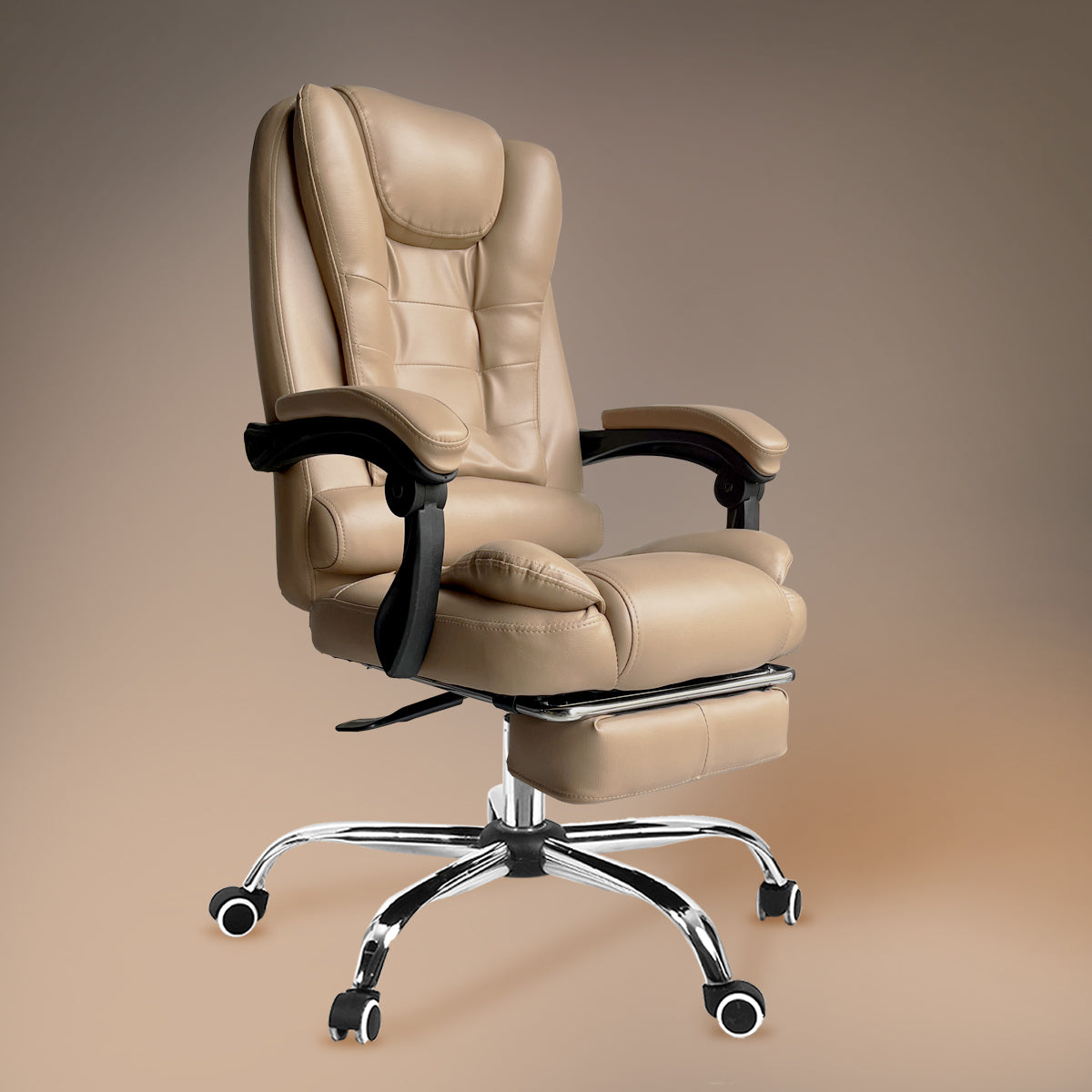 Kepler Brooks Italia High Back Leatherette ErgoSmart Office Chair