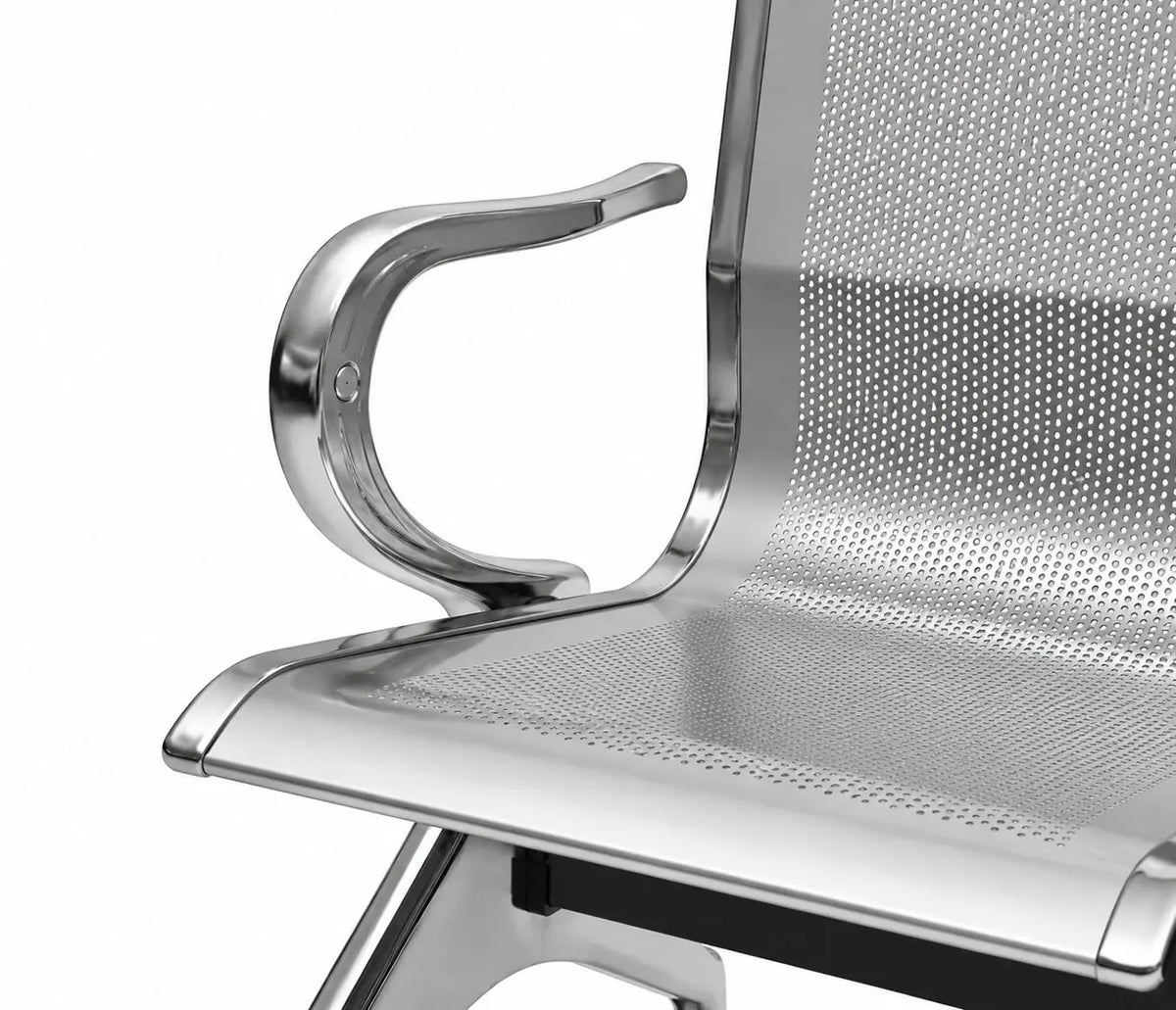 Kepler Brooks Elevate Waiting Chair with Heavy Metal Body
