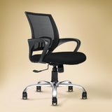Kepler Brooks Crux Mid Back Office Chair (Black)