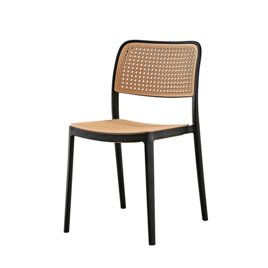 Kepler Brooks Zen Rattan Cafeteria Dining Chair