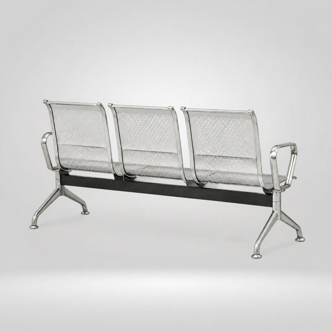 Kepler Brooks Elevate Waiting Chair ( Stainless Steel Frame )