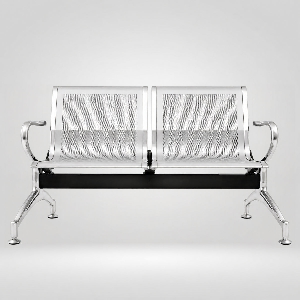 Kepler Brooks Elevate 2 Seater Waiting Chair ( Mild Steel Frame )