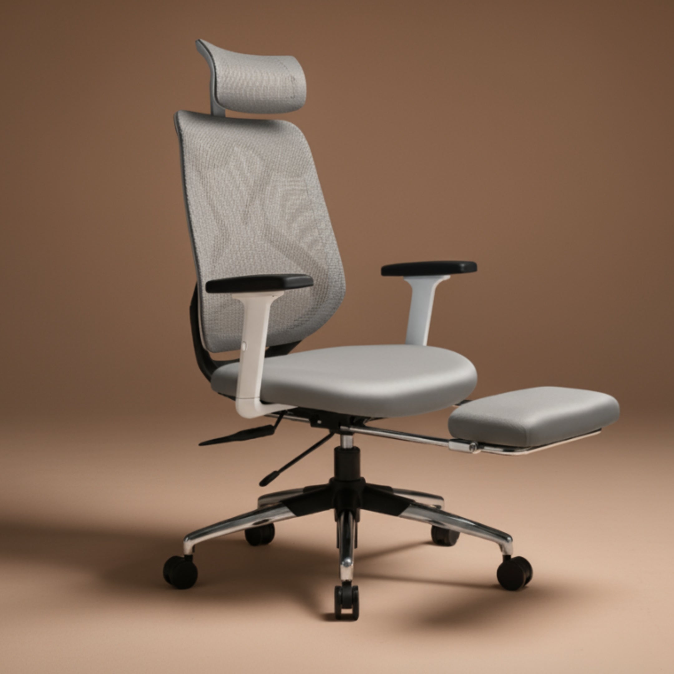 Kepler Brooks Marvel Pro Premium High Back Mesh Office Chair with Legrest