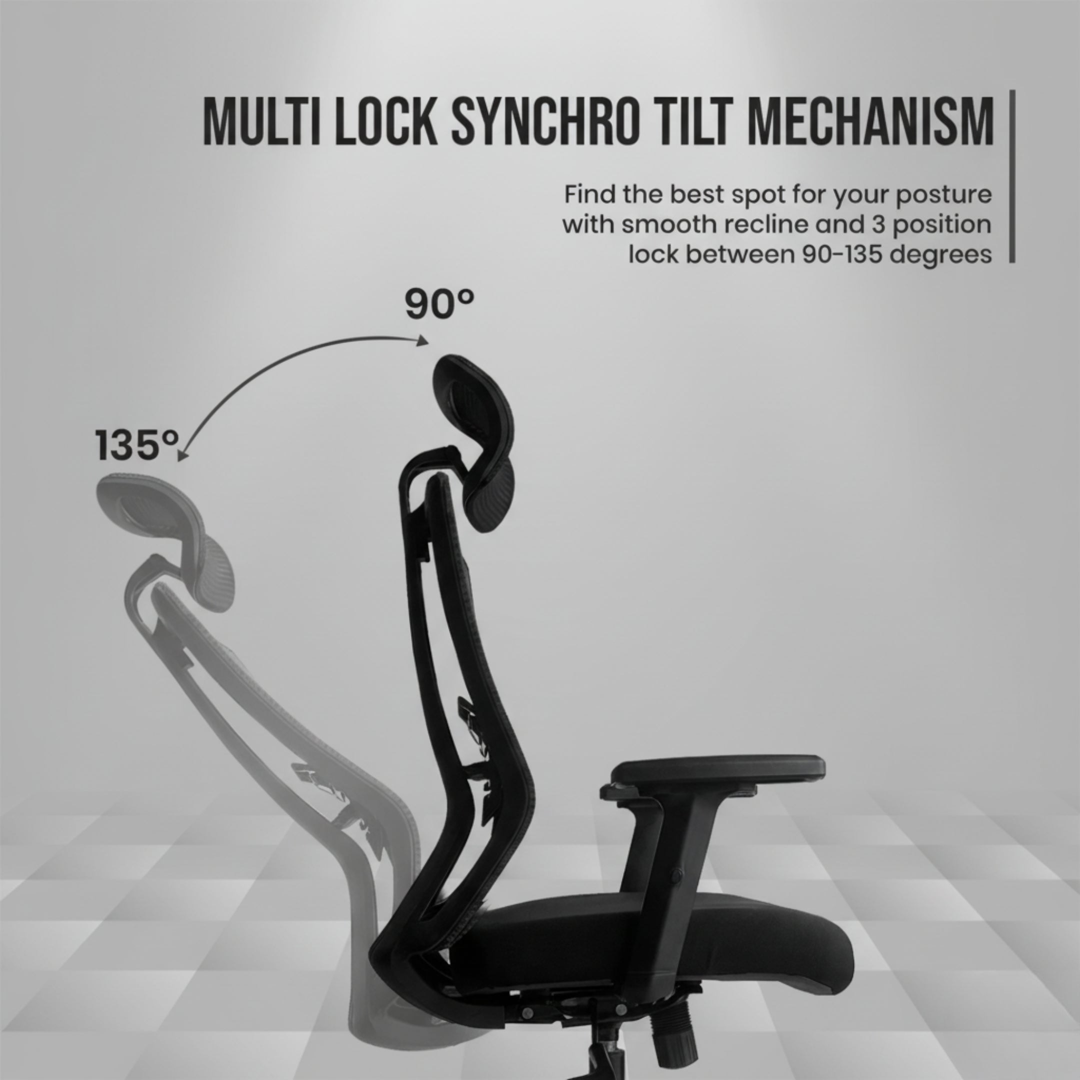 Kepler Brooks Regalia Ergonomic High Back Mesh Office Chair