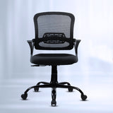 Kepler Brooks Elva Mid Back Office Chair (Black)