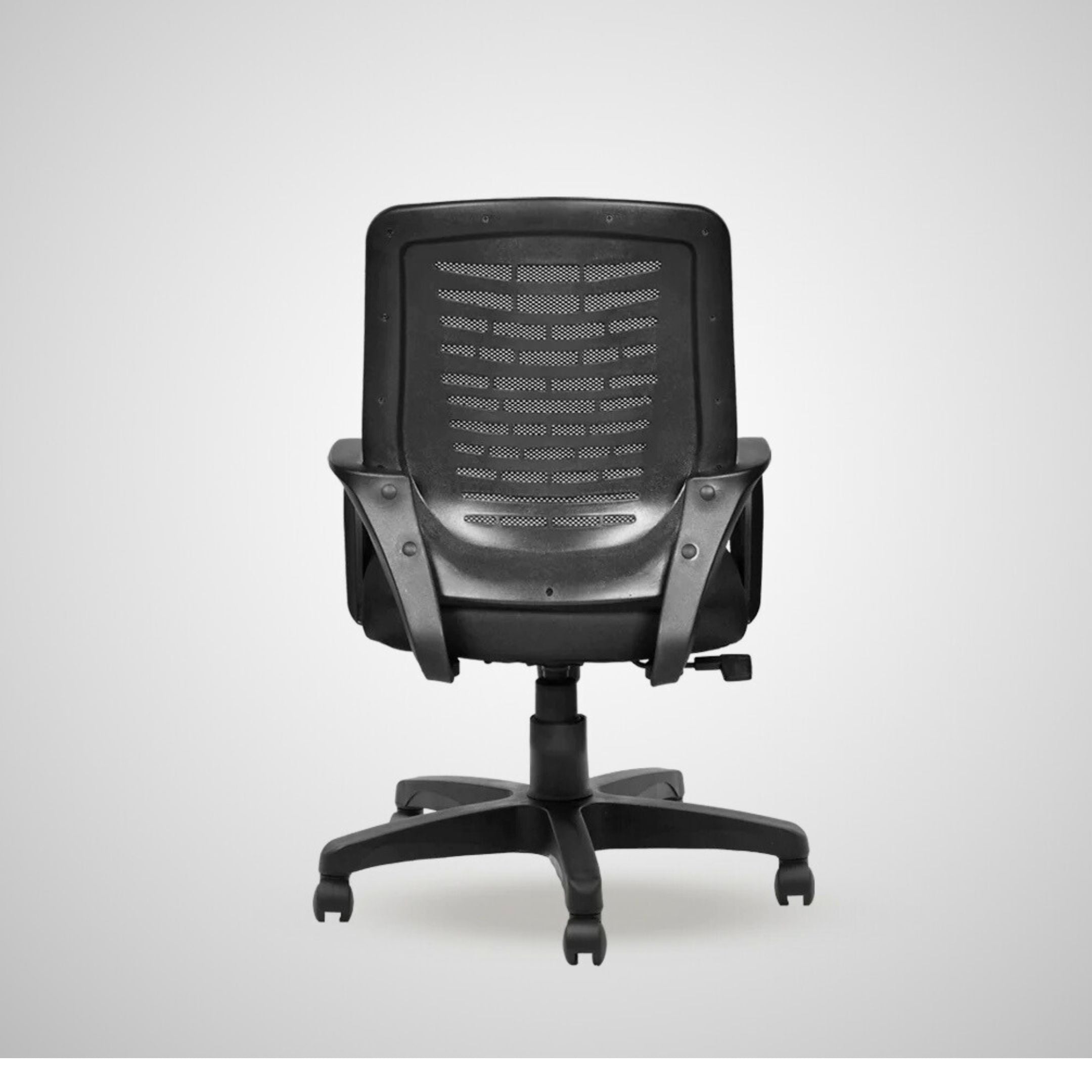 Kepler Brooks Elan Mid Back Mesh Office Chair (Black)