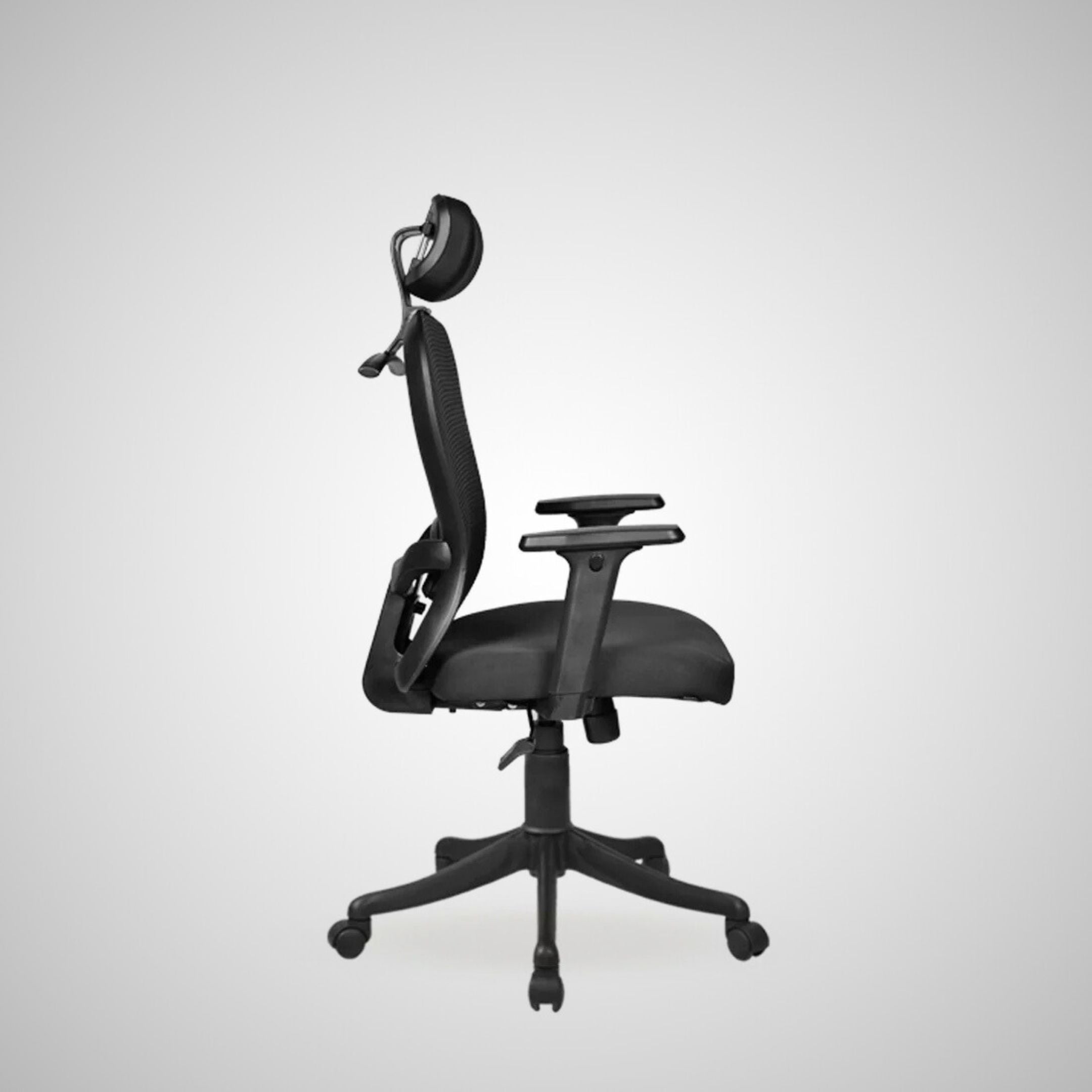 Kepler Brooks Zenith High Back Mesh Office Chair (Black)