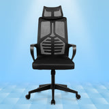 Kepler Brooks Quartz High Back Mesh Office Chair