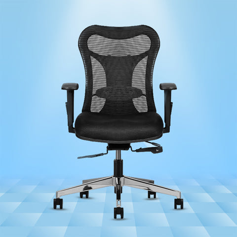 Kepler Brooks Vertex Ergonomic Mid Back Mesh Office Chair
