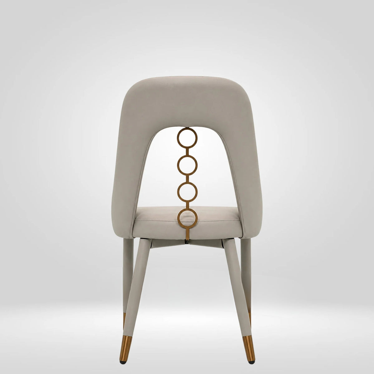 Kepler Brooks Siena Premium Cafeteria Dining Chair ( Grey )