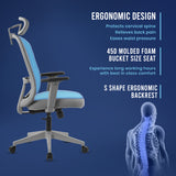 Kepler Brooks Opus High Back Mesh Office Chair