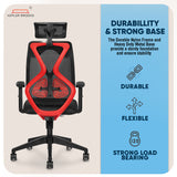 Kepler Brooks Marvel Lite High Back Mesh Office Chair