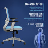 Kepler Brooks Veritas Premium Mid Back Mesh Office Chair