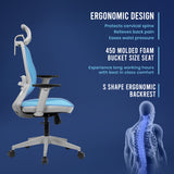 Kepler Brooks Veritas Premium High Back Mesh Office Chair