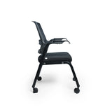 Kepler Brooks Solis Visitor Chair with Metal Frame