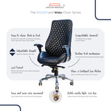 Kepler Brooks Atlas Premium High Back Leatherette Office Chair