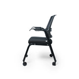 Kepler Brooks Solis Visitor Chair with Metal Frame
