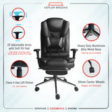 Kepler Brooks Italia Pro High Back Leatherette Ergosmart Office Chair