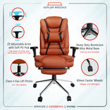 Kepler Brooks Italia Pro High Back Leatherette Ergosmart Office Chair